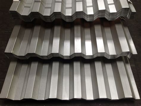 square corrugated metal panels